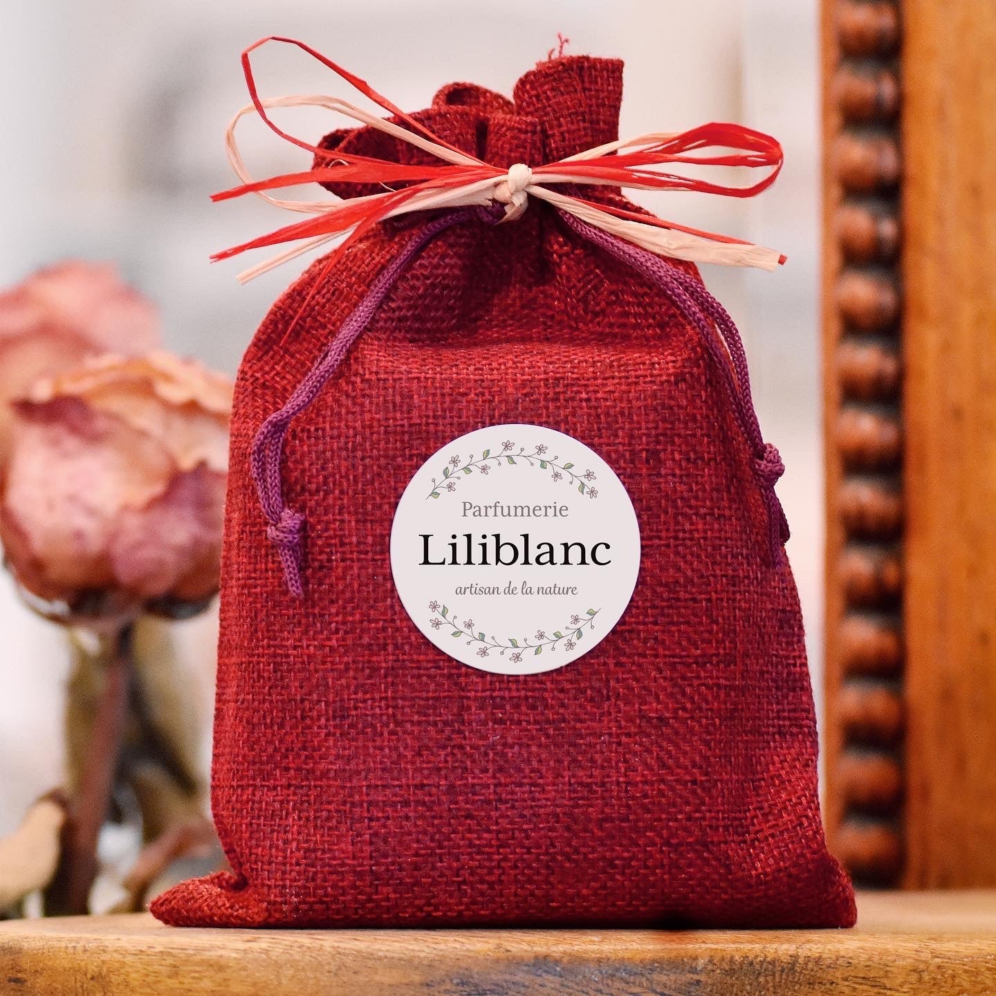 Ensemble cadeau à la rose