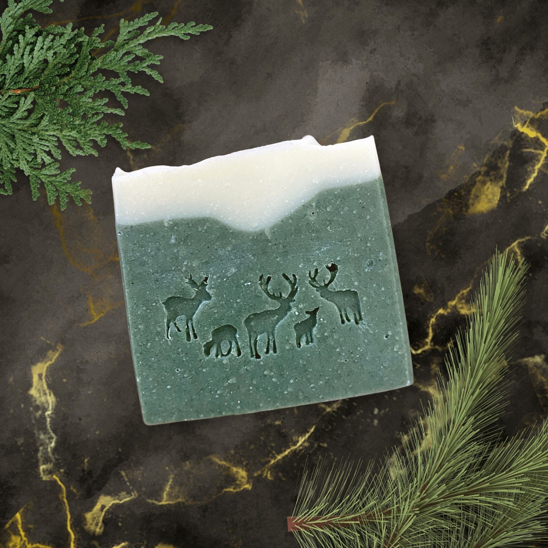 Savon naturel aux conifères