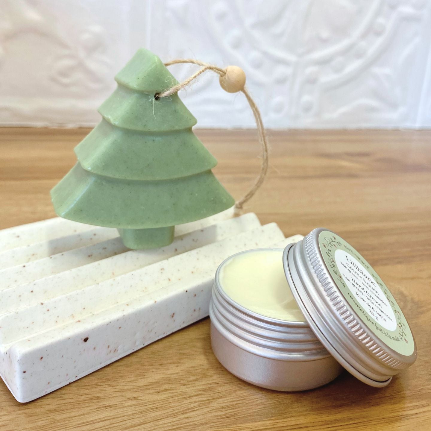 Ensemble - Crème à main et savon naturel - Lavande & sapin baumier