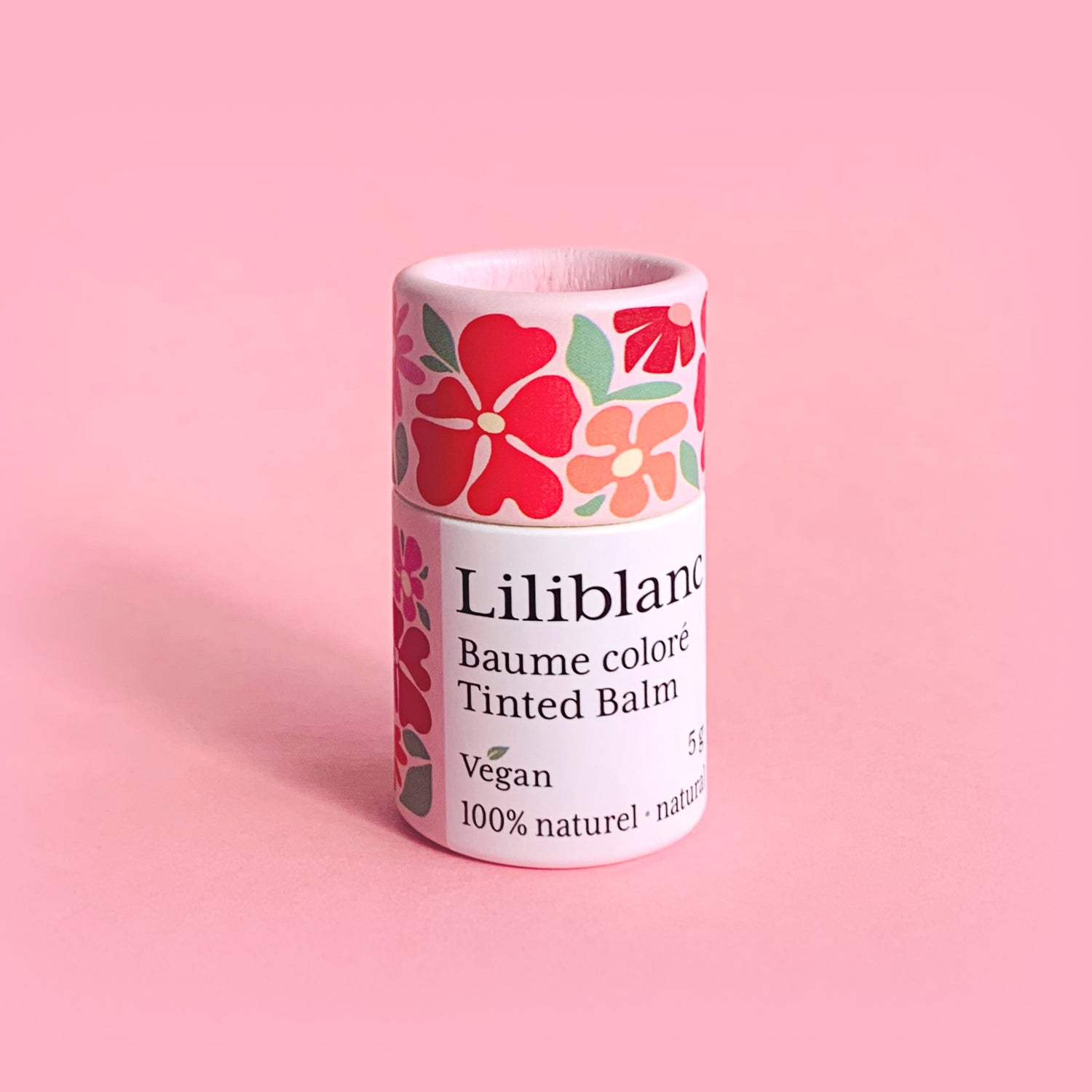 Baume Coloré Végan avec Squalane 💋 Melon Rose