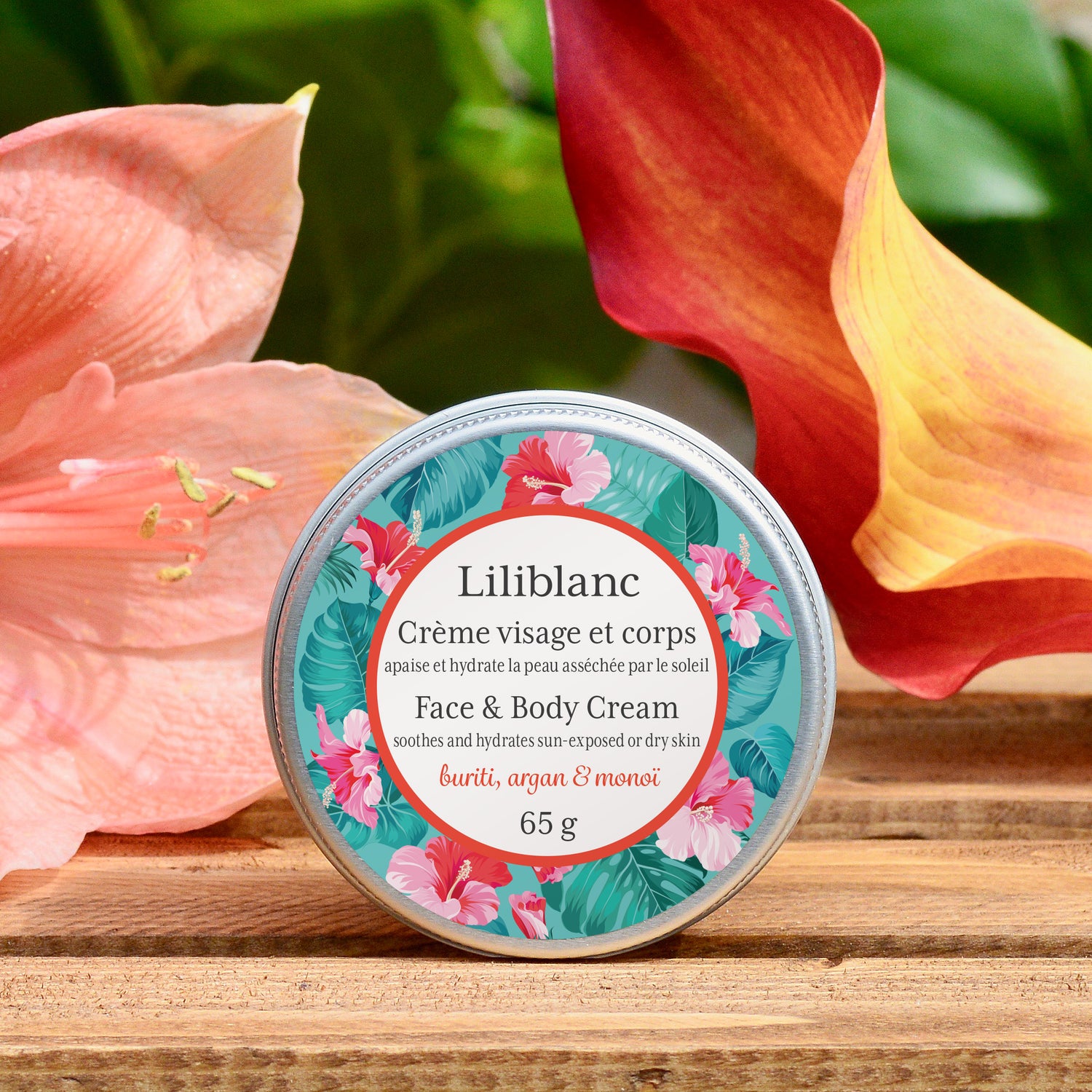 Crème visage et corps – Buriti, argan & monoï