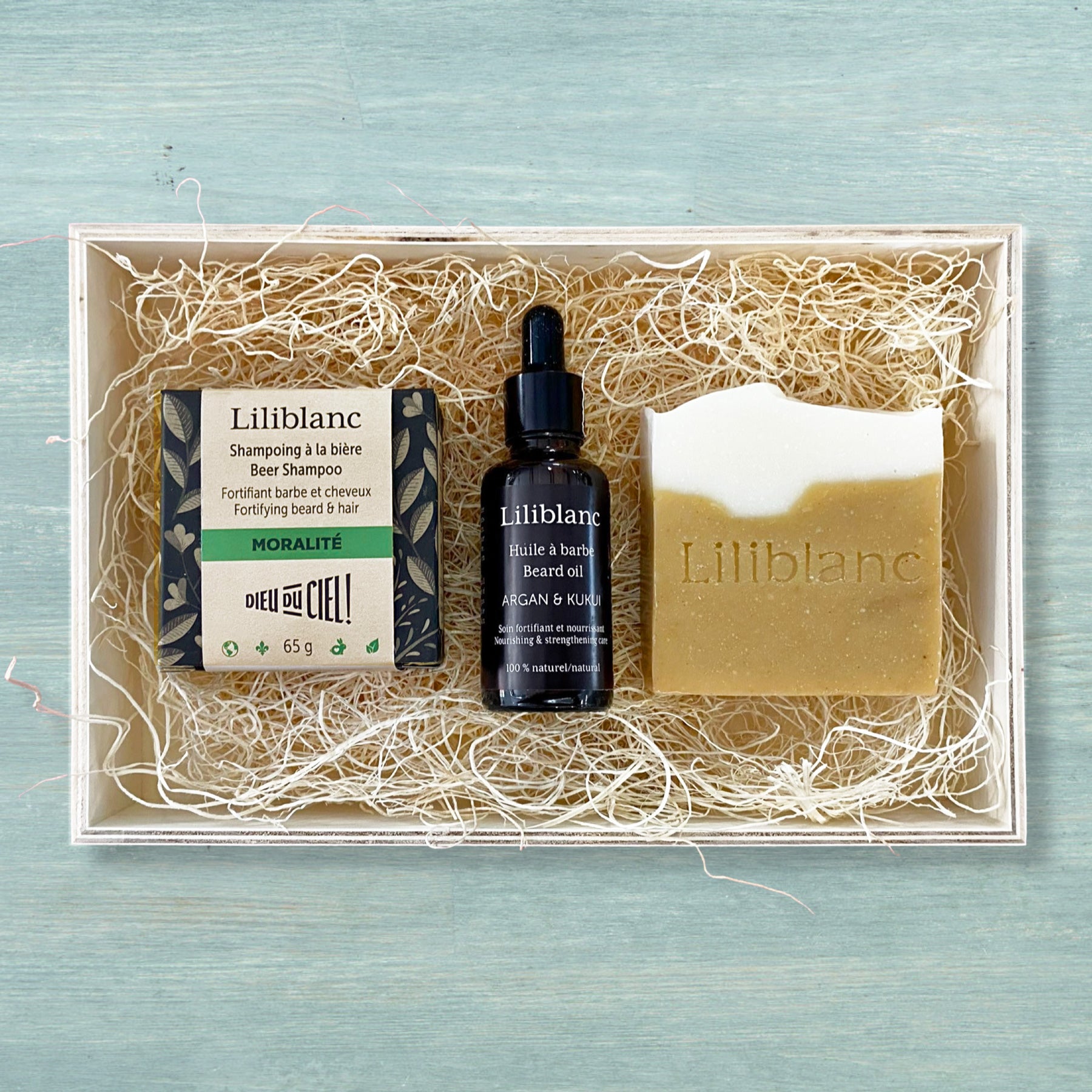 Ensemble cadeau - Soins Barbe & corps