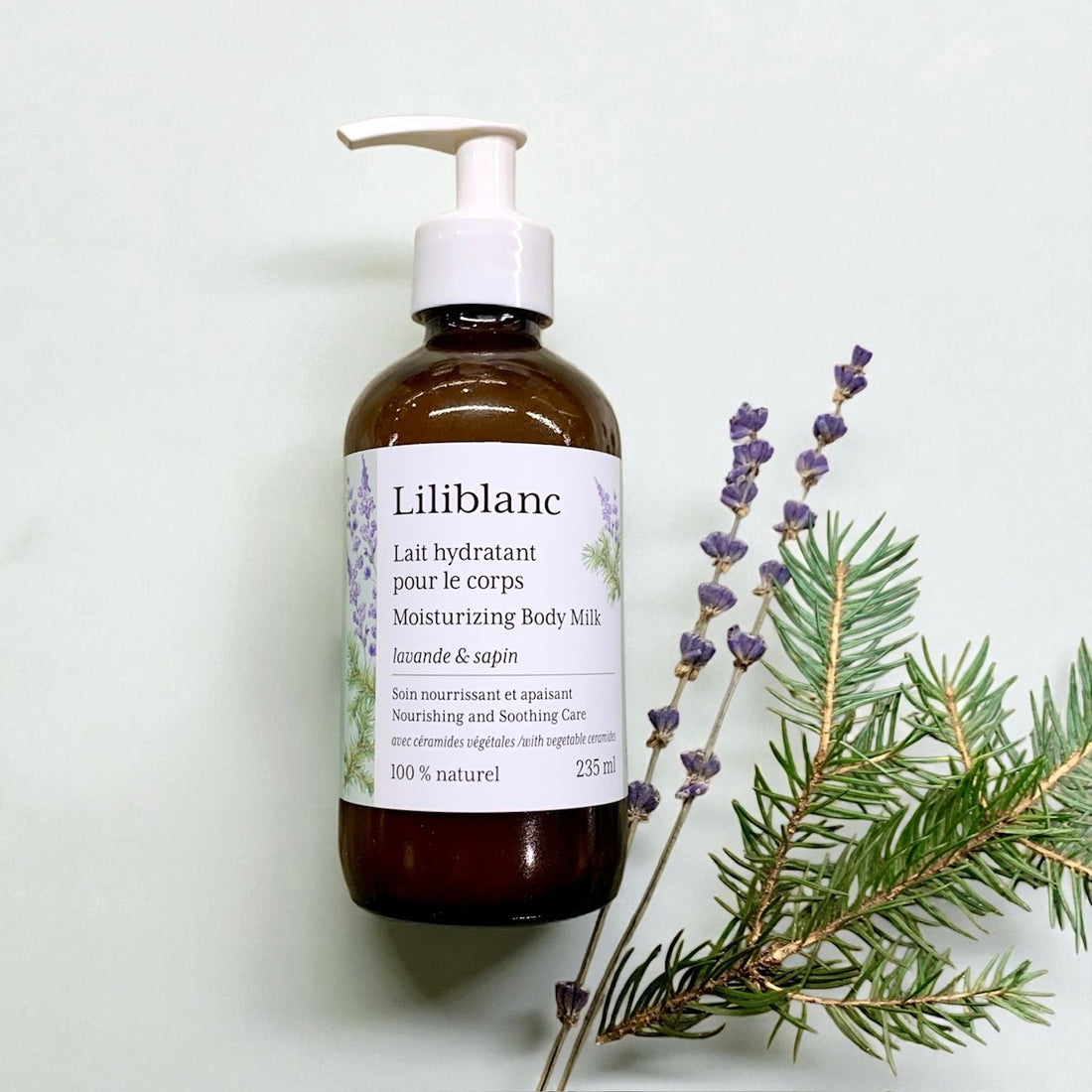Lait hydratant pour le corps lavande & sapin