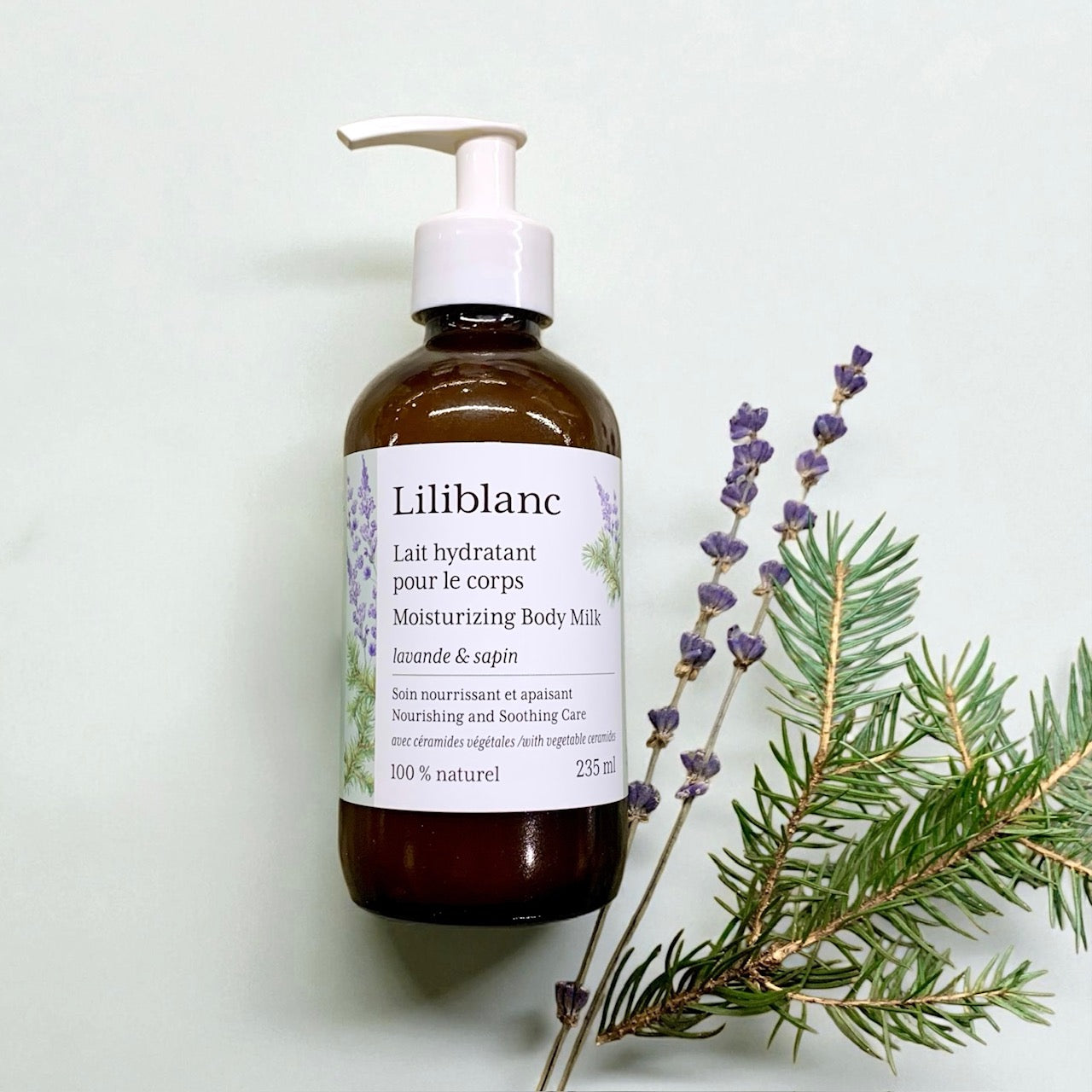 Lait hydratant pour le corps lavande & sapin
