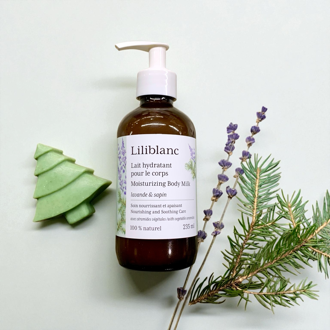 Ensemble lait et savon sapin (lavande & sapin baumier)
