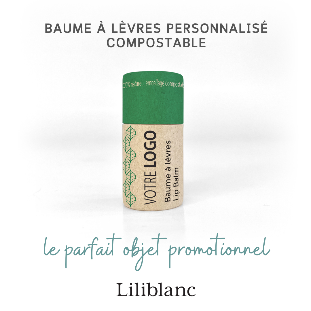 Personalized Compostable Lip Balms