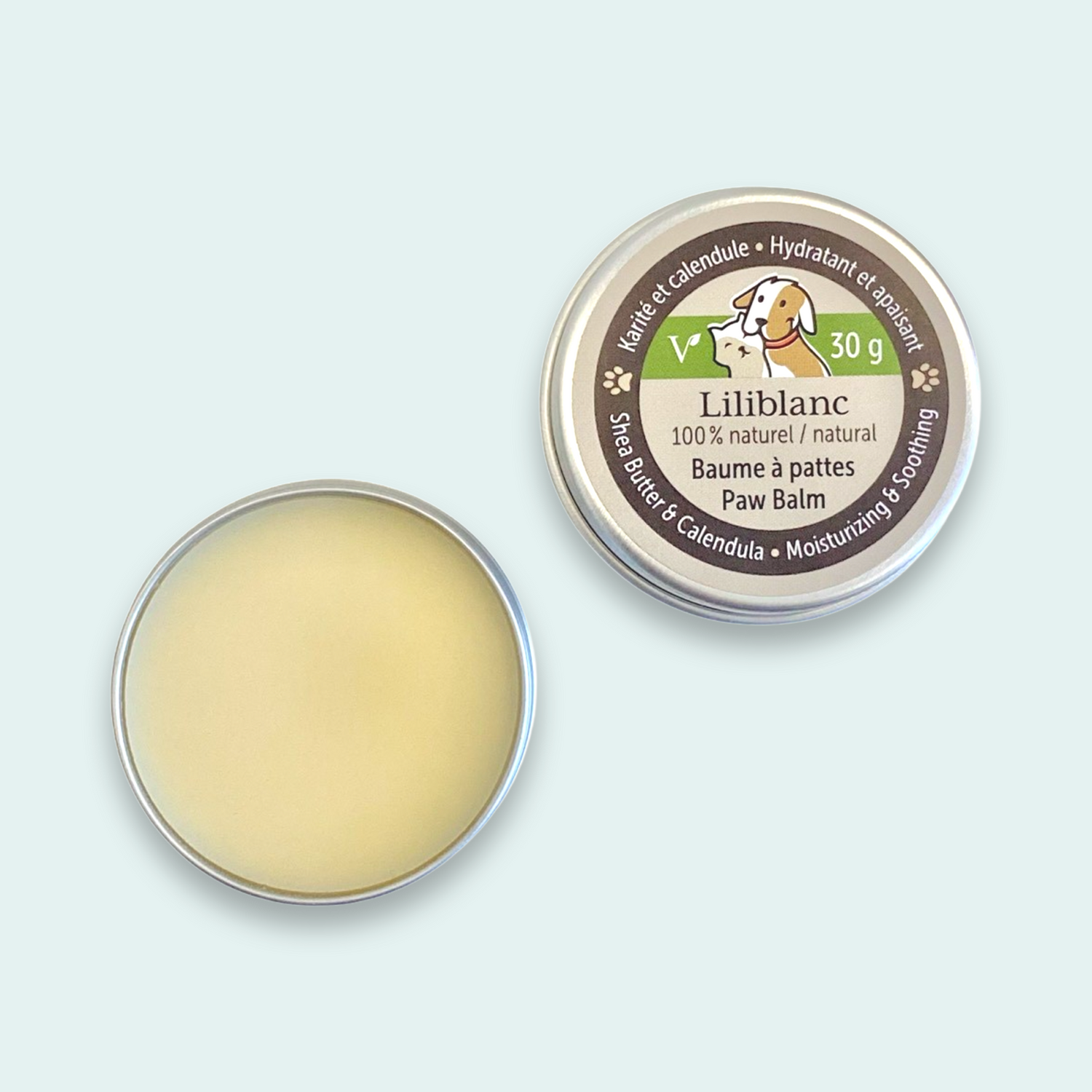 Protective balm for paws and muzzles