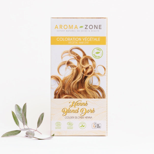 Coloration végétale - Blond doré