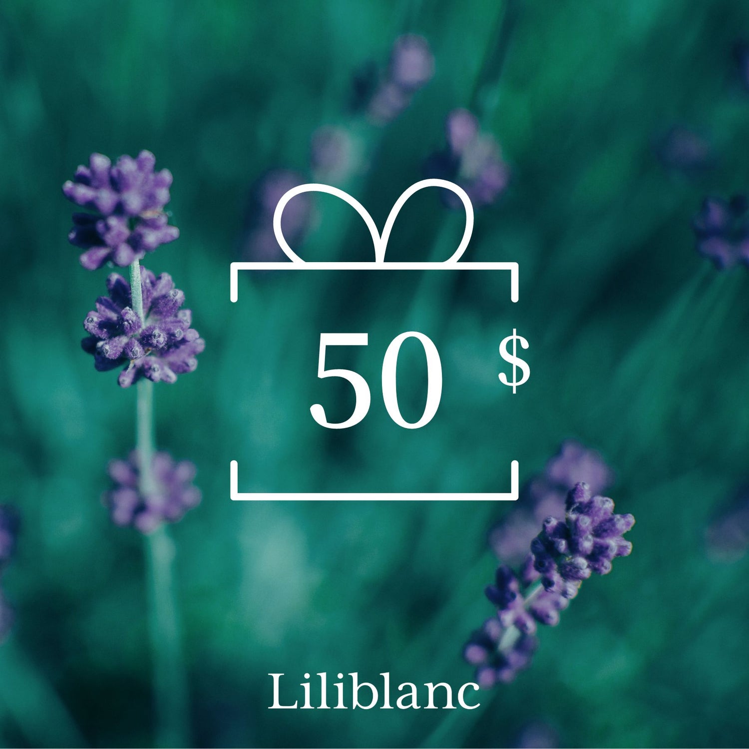 Liliblanc gift card $50