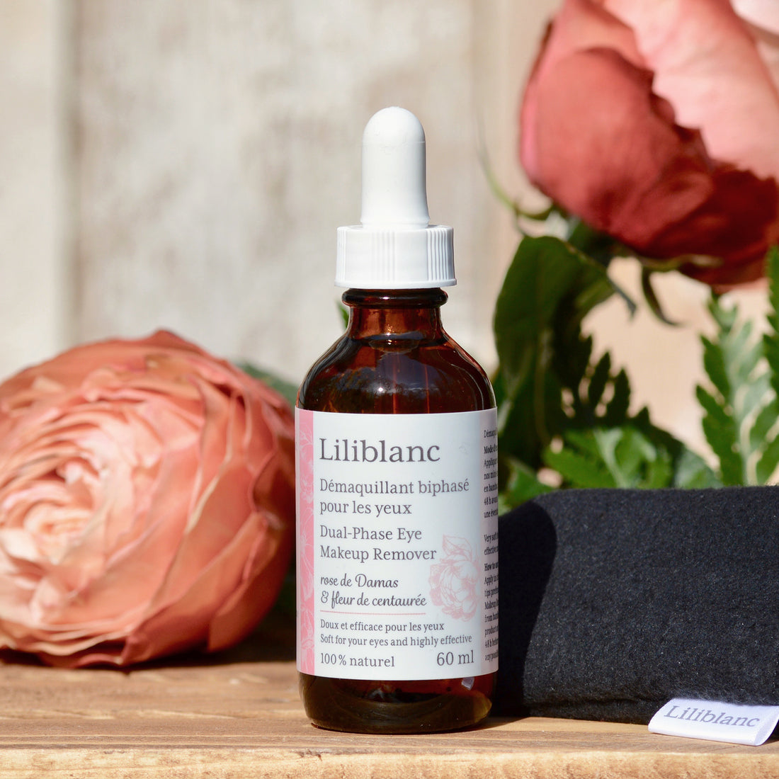 Set - Bi-phase eye makeup remover &amp;amp; mini mitt