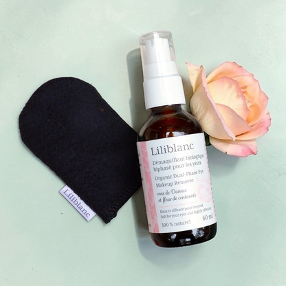 Set - Bi-phase eye makeup remover &amp;amp; mini mitt