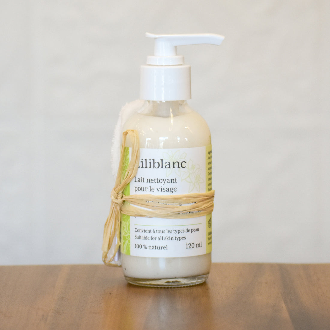 Ensemble - Lait nettoyant pour le visage & mini-mitaine