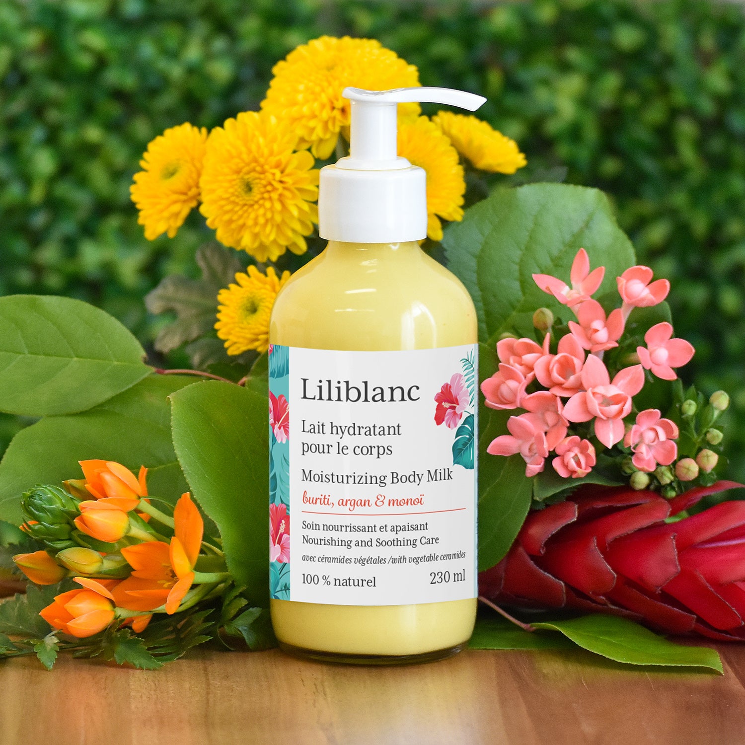 Lait hydratantpour le corps – Buriti, argan &amp; monoï