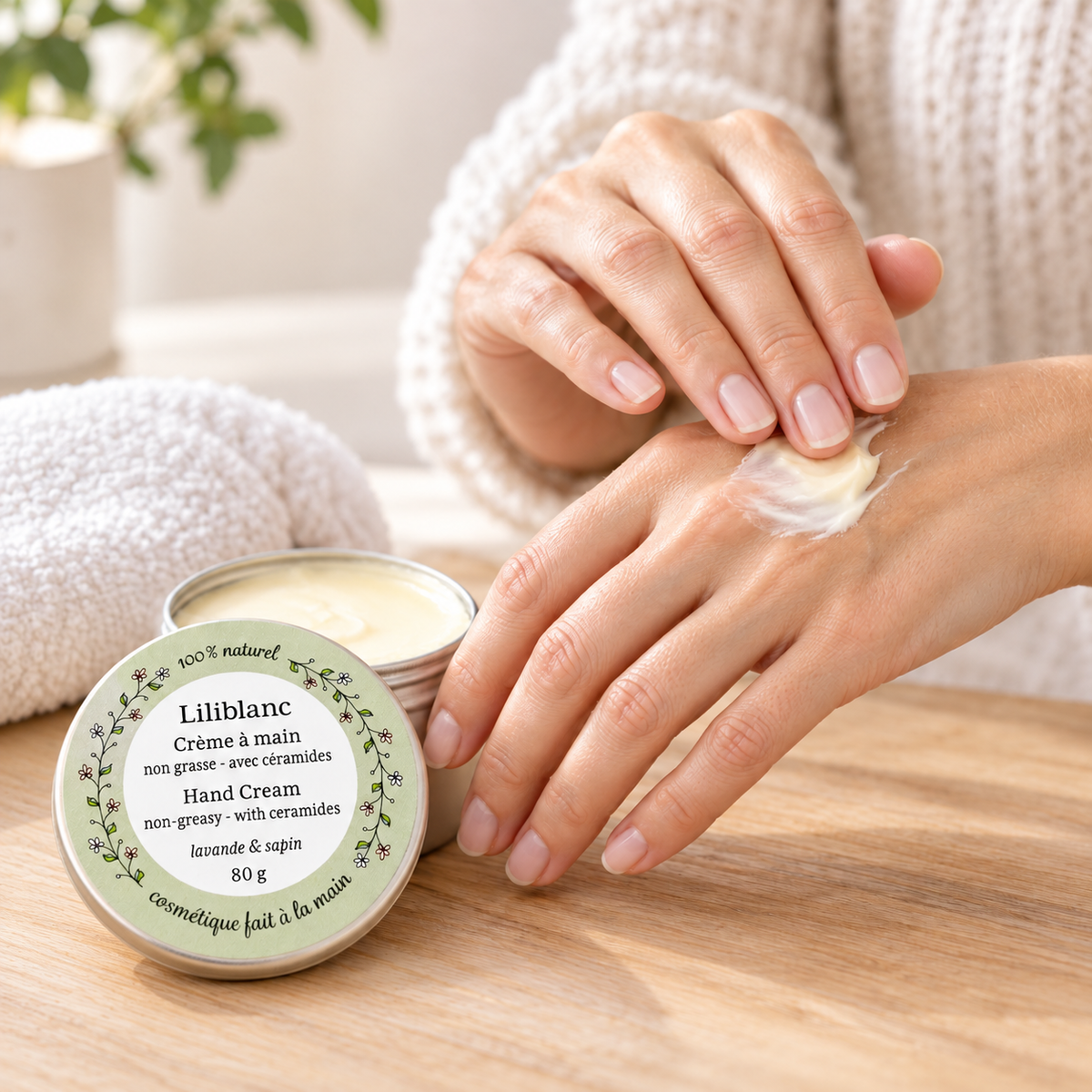 Natural Hand Cream - Lavender &amp;amp; Balsam Fir