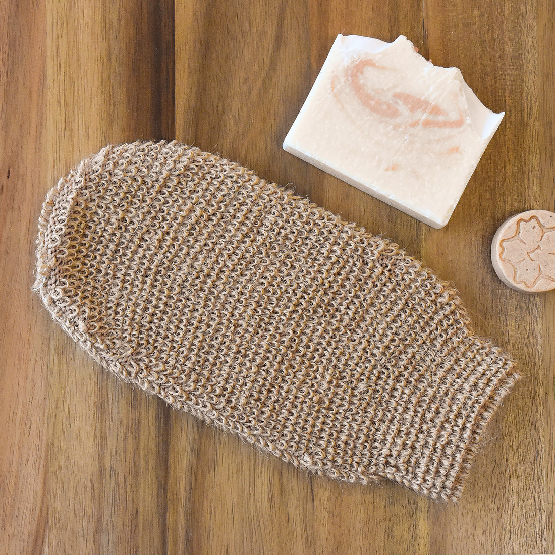 Natural hemp glove