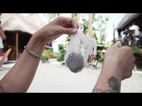 Pochette pratique pour shampoing en barre