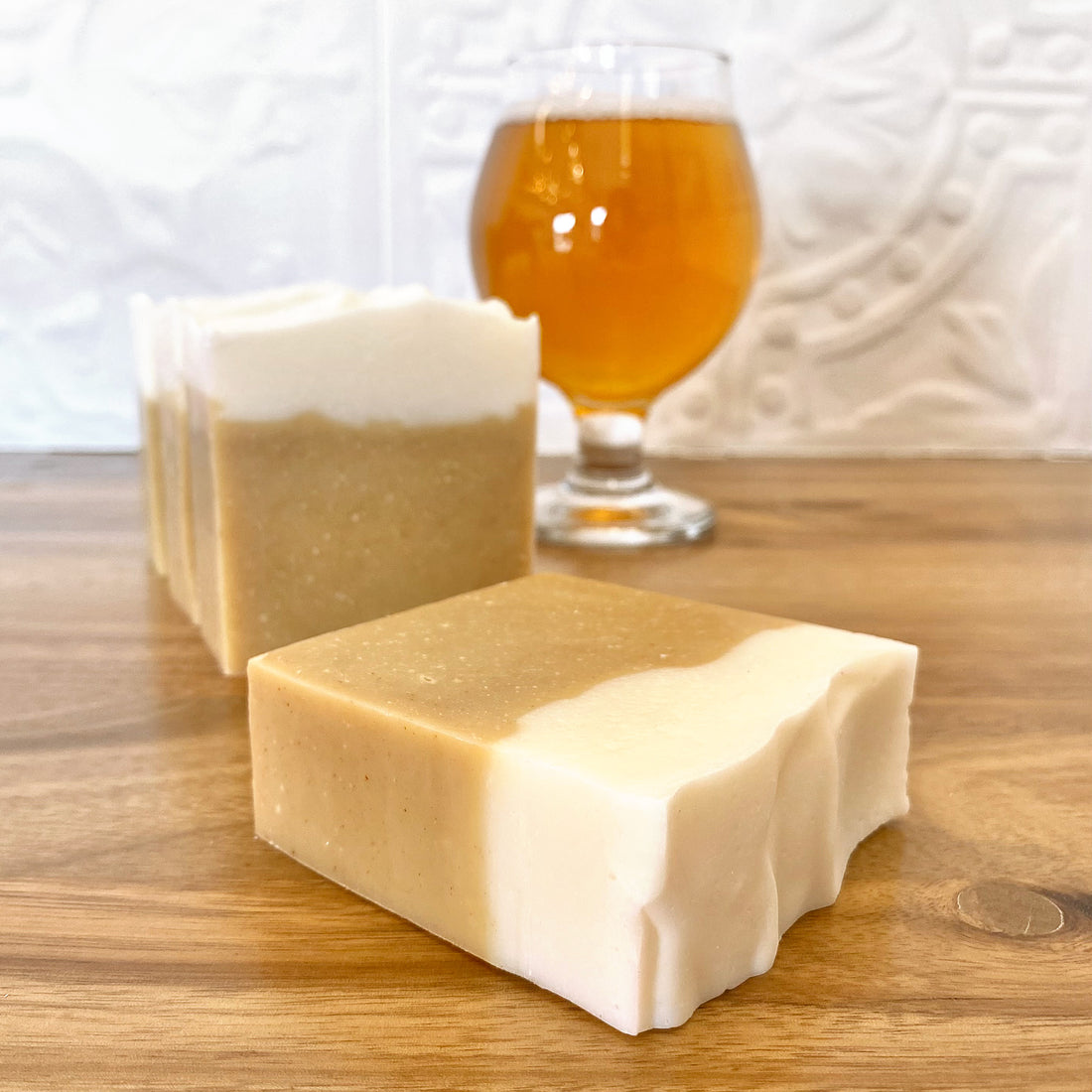 Savon naturel à la bière